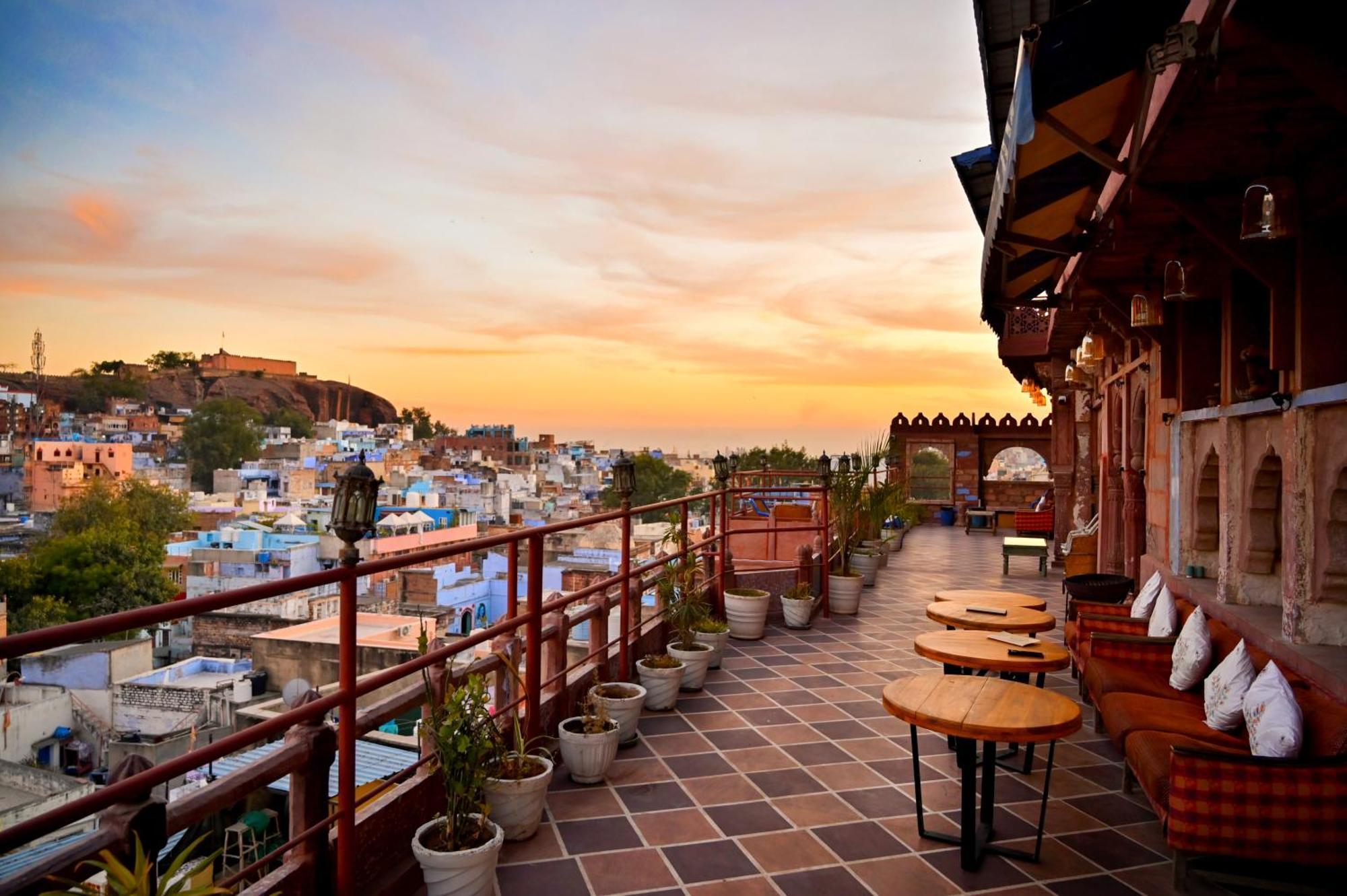 Castle View Haveli Otel Jodhpur  Dış mekan fotoğraf