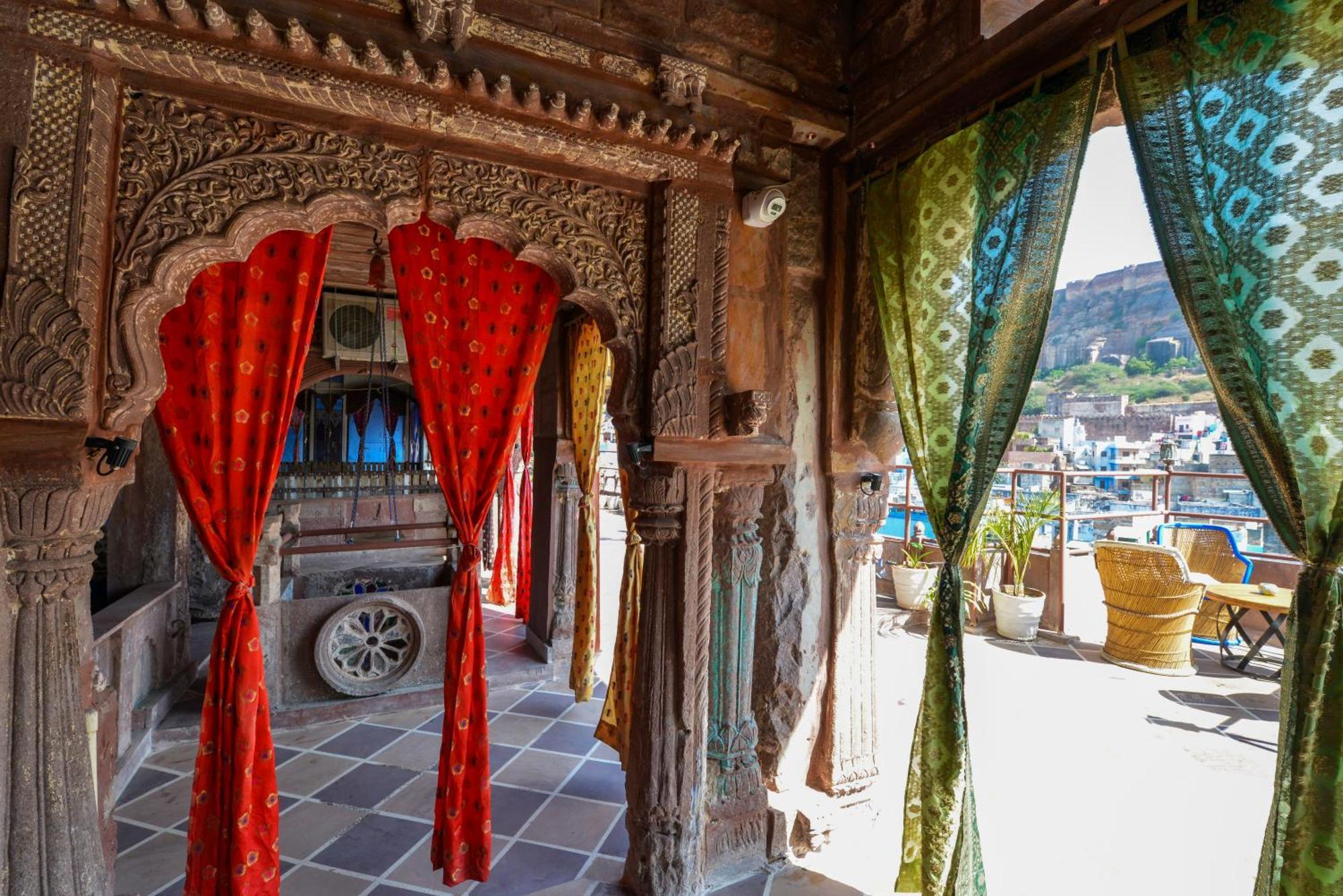 Castle View Haveli Otel Jodhpur  Dış mekan fotoğraf